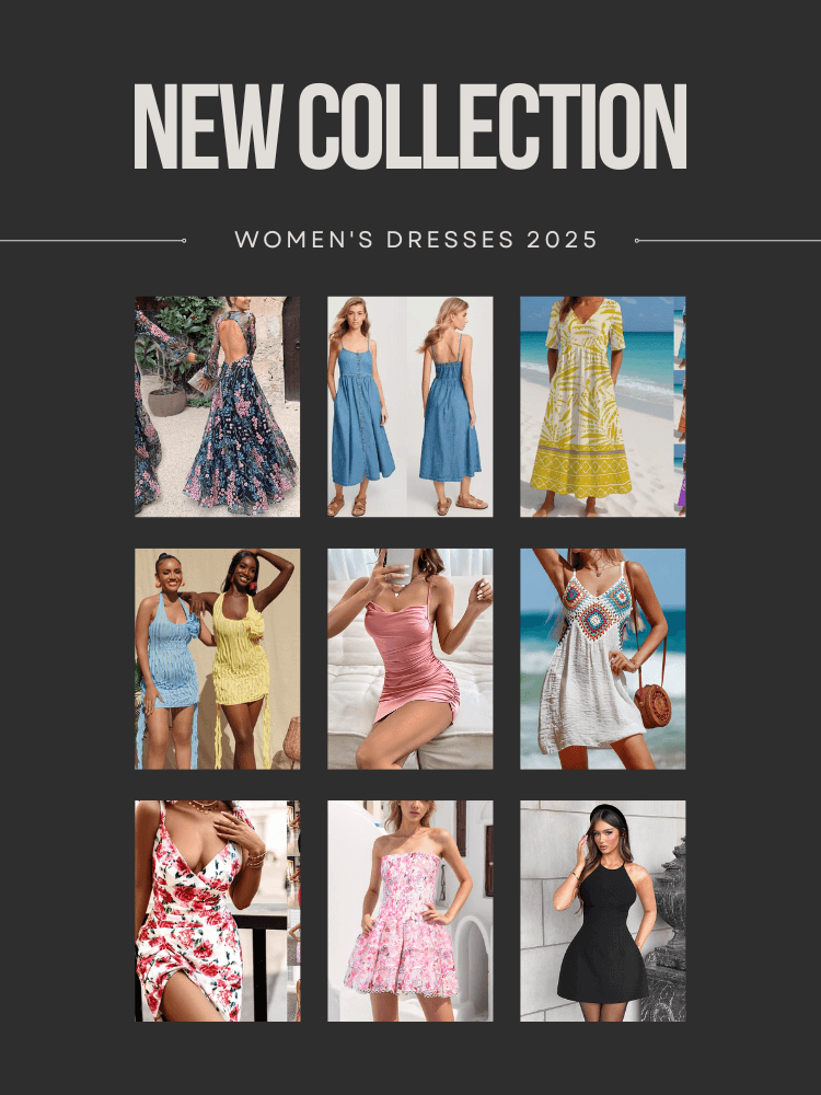 casual dresses, 2025 summer dresses, casual summer dresses