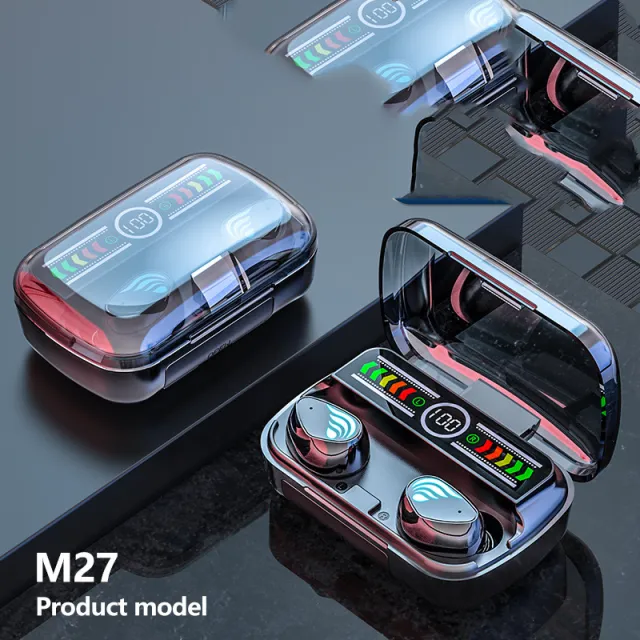 TWS M27 Wireless Bluetooth Headset wearable fitness monitor