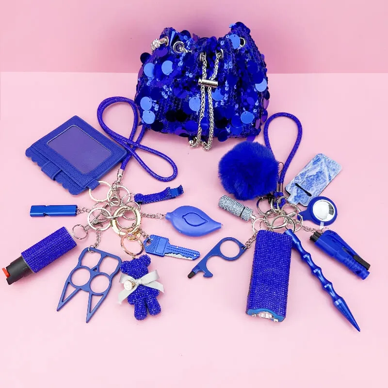 best safety keychain set for women