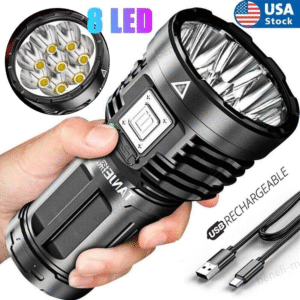 Super bright led 30W Rechargeable LED Flashlight