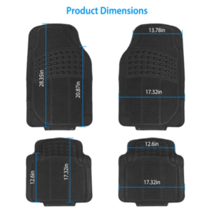 Pvc rubber heavy-duty PVC Rubber Car Floor Mat