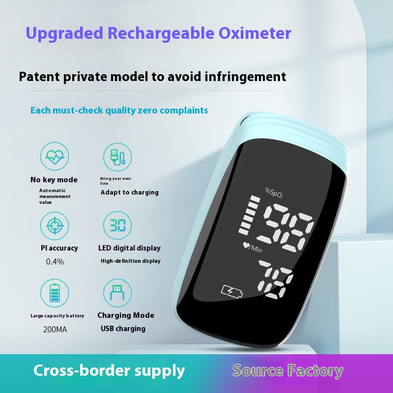 rechargeable oximeter pulse